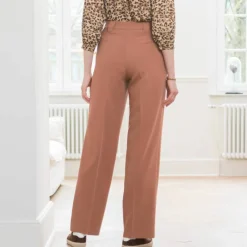 Pantalon large, fluide
