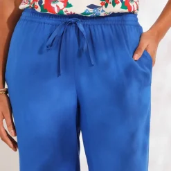 Pantalon large fluide uni