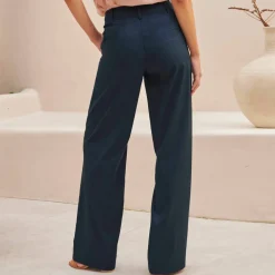 Pantalon large à pinces