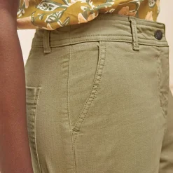 Pantalon large raccourci