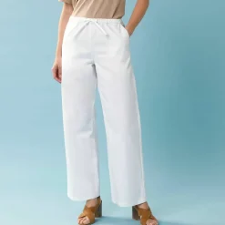 Pantalon large Spécial Petite, denim léger