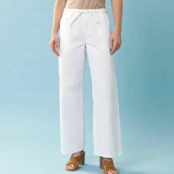 Pantalon large Spécial Petite, denim léger