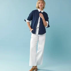 Pantalon large Spécial Petite, denim léger