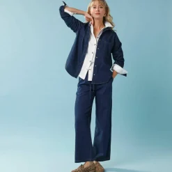 Pantalon large Spécial Petite, denim léger