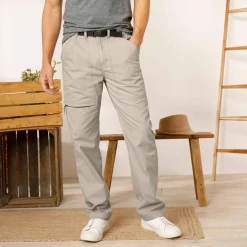Pantalon 3/4 élastiqué + ceinture assortie