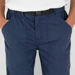 Pantalon 3/4 élastiqué + ceinture assortie