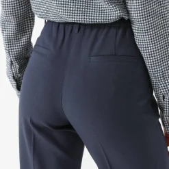 Pantalon élégant droit, uni