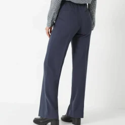 Pantalon élégant droit, uni