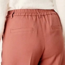 Pantalon élégant droit, uni