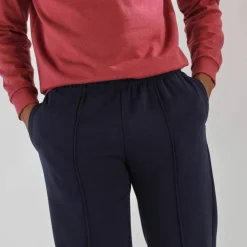 Pantalon loisirs molleton, bas droits
