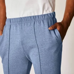 Pantalon loisirs molleton, bas resserrés