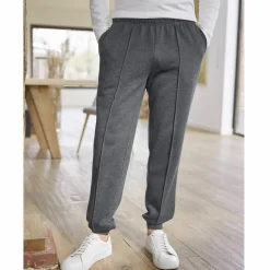 Pantalon loisirs molleton, bas resserrés