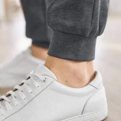 Pantalon loisirs molleton, bas resserrés