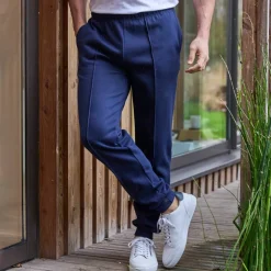 Pantalon loisirs molleton, bas resserrés