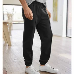 Pantalon loisirs molleton, bas resserrés