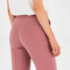 Pantalon 7/8ème coupe cigarette, uni