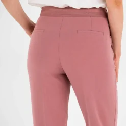 Pantalon 7/8ème coupe cigarette, uni