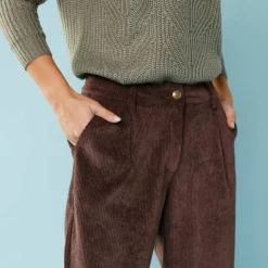 Pantalon 7/8ème en velours, Spécial Petites