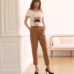 Pantalon 7/8ème fuselé fluide