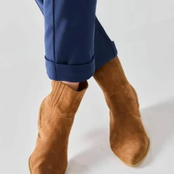 Pantalon 7/8ème fuselé uni