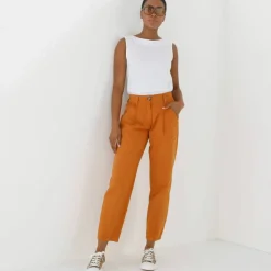 Pantalon à pinces