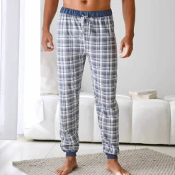 Pantalon pyjama bas resserrés - lot de 2
