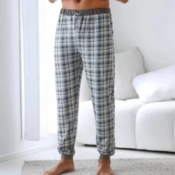 Pantalon pyjama bas resserrés - lot de 2