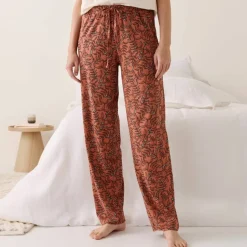 Pantalon pyjama coton imprimé 