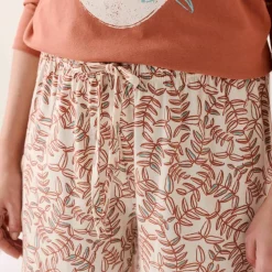 Pantalon pyjama coton imprimé 