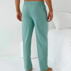 Pantalon pyjama coton uni