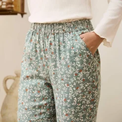 Pantalon pyjama imprimé floral