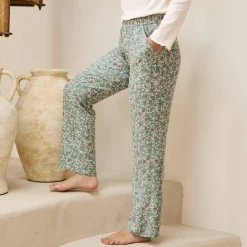 Pantalon pyjama imprimé floral