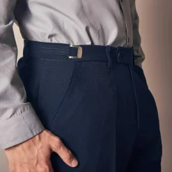 Pantalon taille réglable sans pince - polyester
