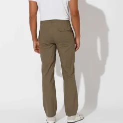 Pantalon toile ceinture élastiquée