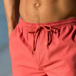Pantalon toile ceinture élastiquée