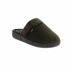 Pantoufles mules marron