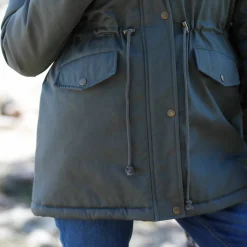 Parka déperlante doublée maille polaire