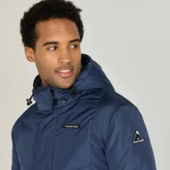 Parka imperméable doublée polaire à capuche