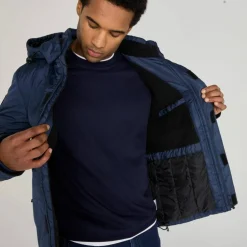 Parka imperméable doublée polaire à capuche