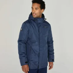 Parka imperméable doublée polaire à capuche