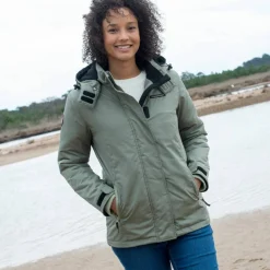 Parka imperméable doublée polaire unie