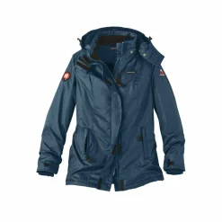 Parka imperméable doublée polaire unie