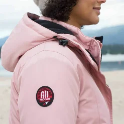 Parka imperméable doublée polaire unie
