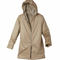 Parka imperméable fourrée, mi-longue