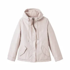 Parka imperméable zippée, à capuche