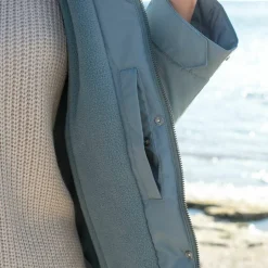 Parka imperméable zippée, à capuche