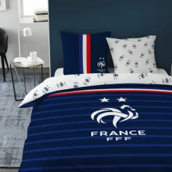 Parure de lit imprimée FFF - coton