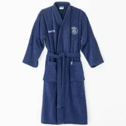 Peignoir de bain adulte col kimono PSG® personnalisable éponge