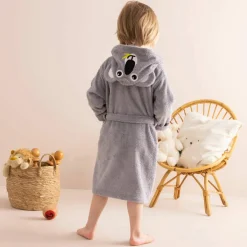 Peignoir de bain enfant personnalisable koala à capuche