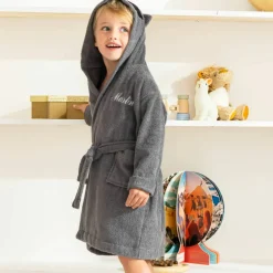 Peignoir de bain enfant personnalisable raton laveur